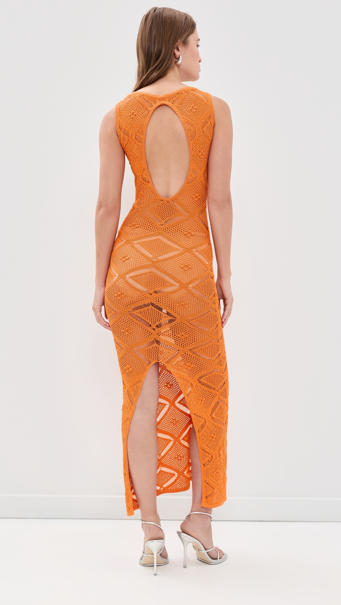 Aperol Diamond Maxi Dress Aperol