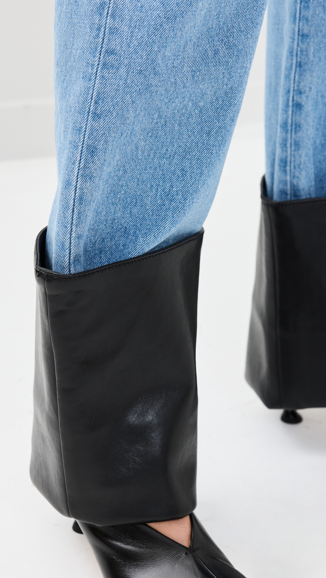 Raynee Jeans Mid Blue/Black
