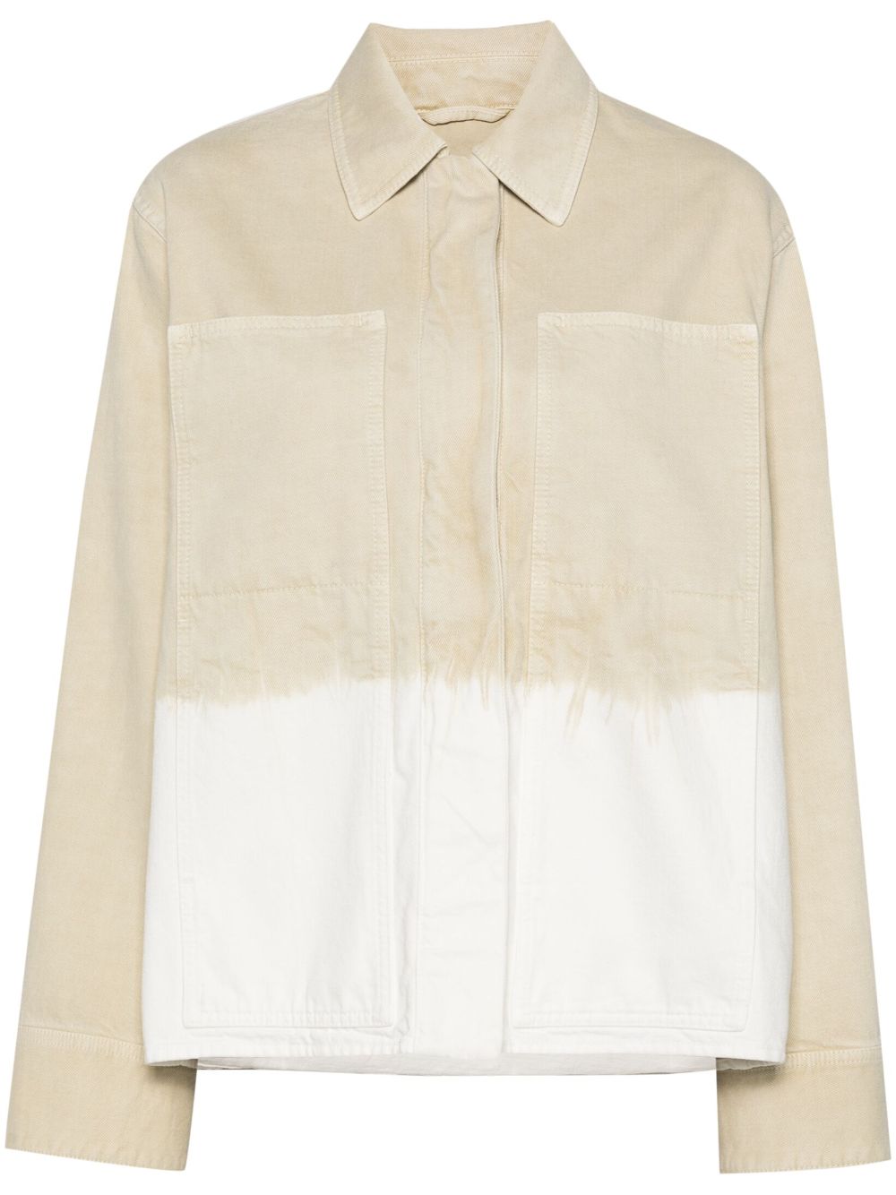 Dye-effect jacket - Neutrals