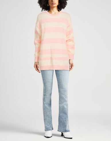 Woman Sweater Pink Size M Mohair wool, Polyamide, Wool