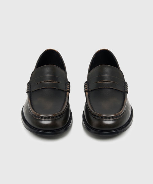 UNIFORM Wide Loafer Vintage Brown