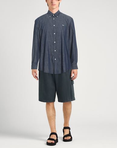 Man Shirt Black Size L Cotton