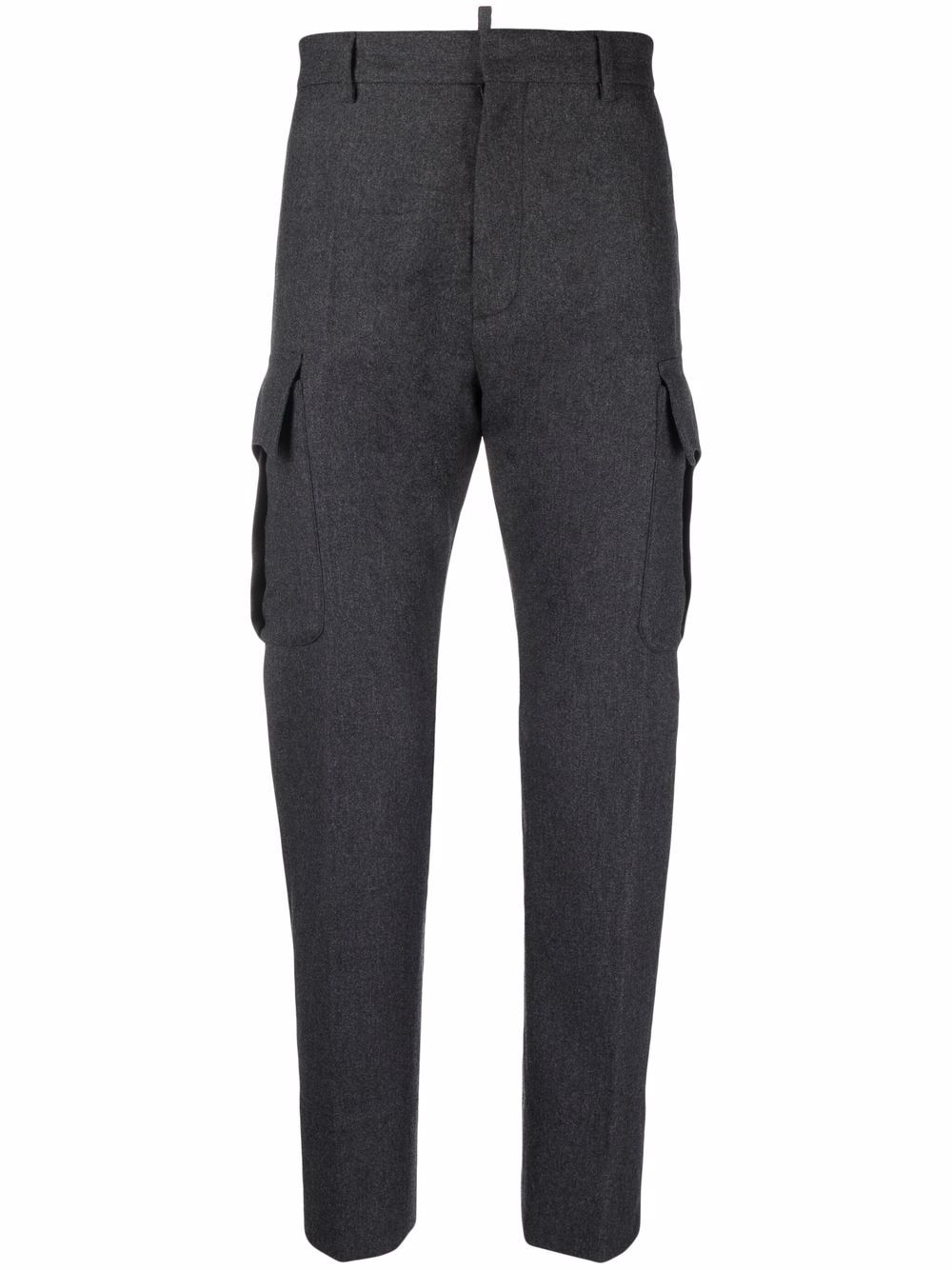 Felt tapered trousers - Grey