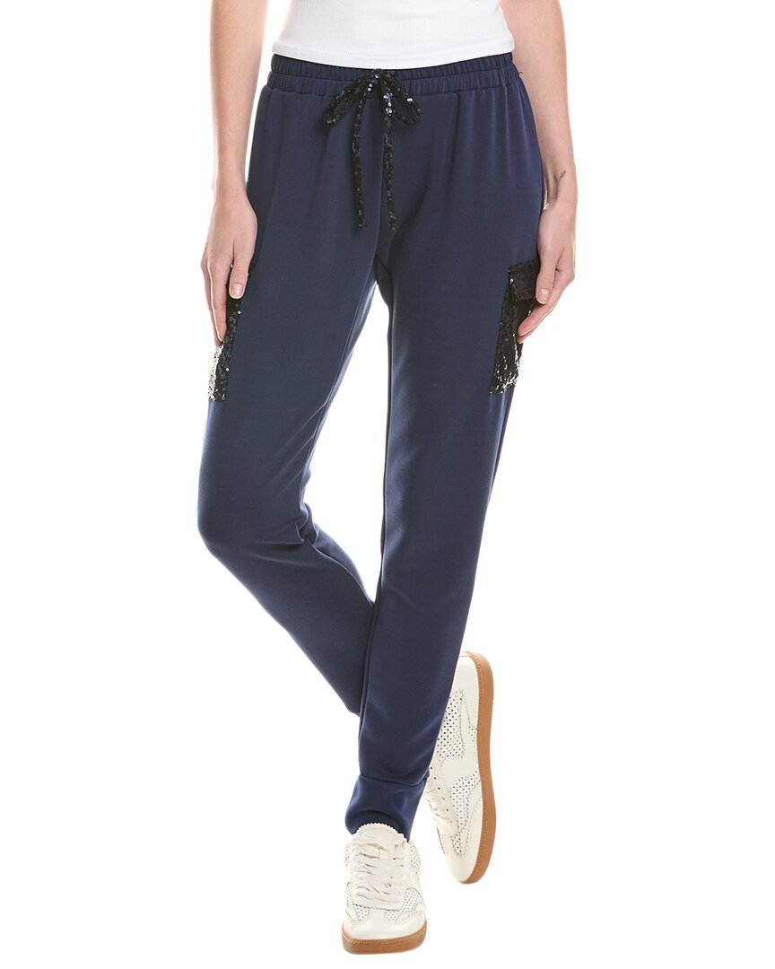 Sequin Pocket Cargo Pant
