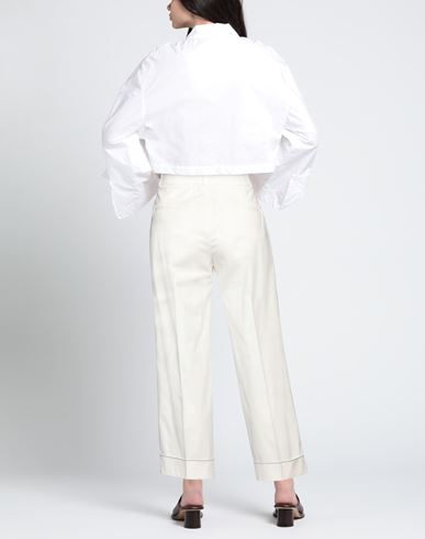 Woman Pants Ivory
