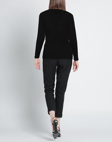 Woman Turtleneck Black Size L Wool