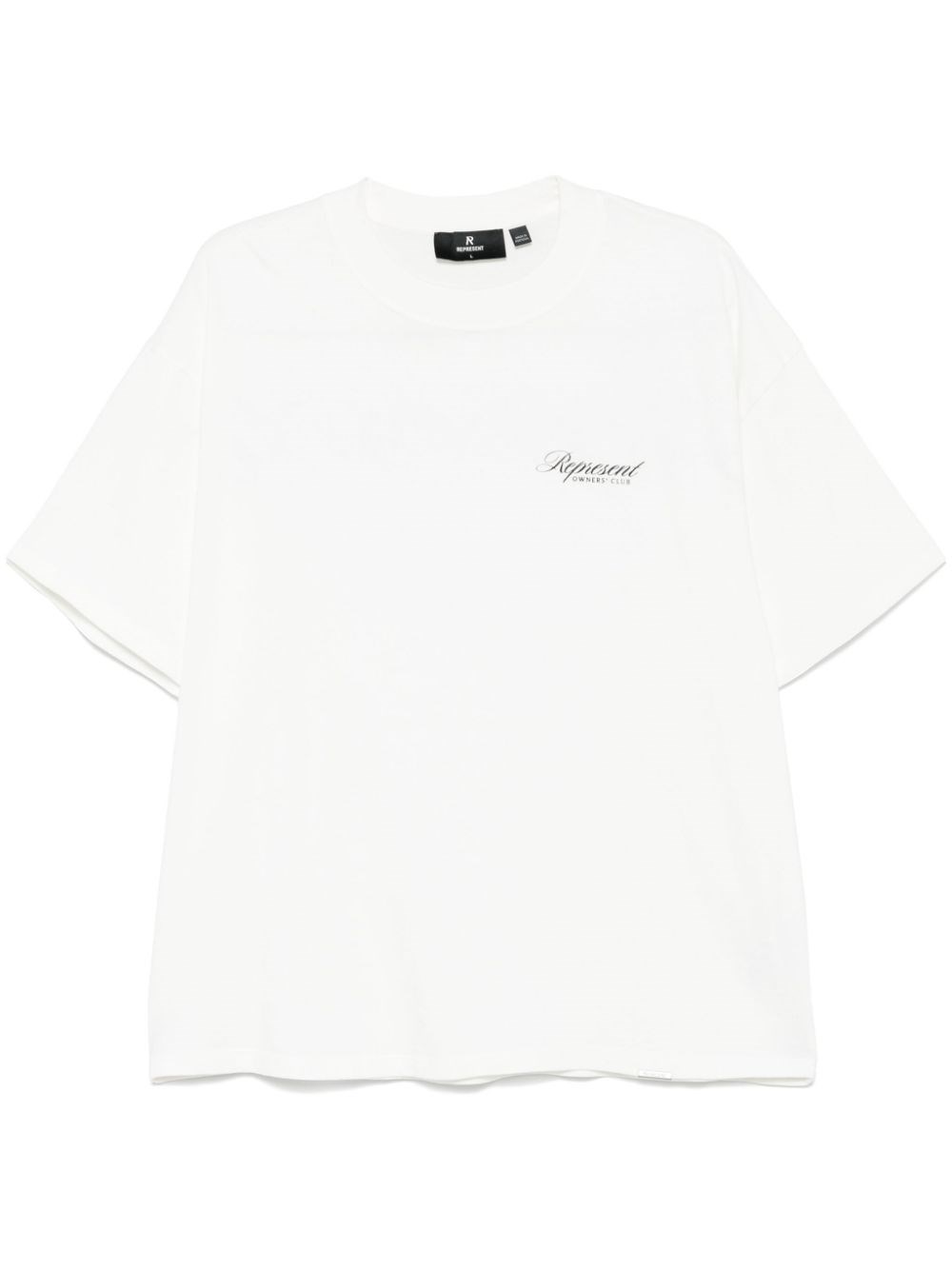 Owners Club Script T-shirt - White
