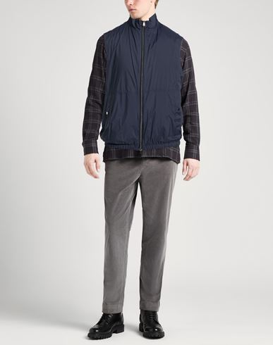 Man Vest Navy Size 40 Polyamide, Polyurethane