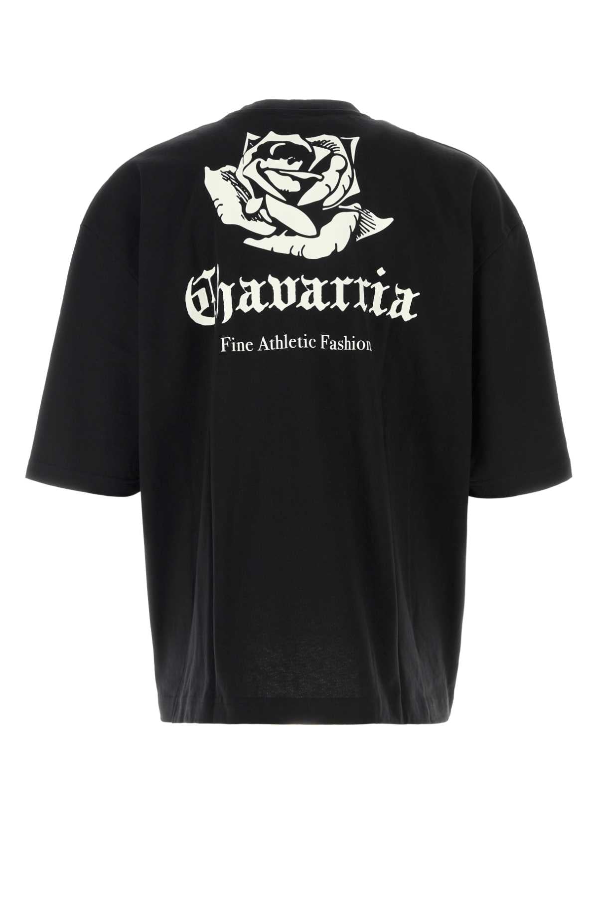 Adidas By Willy Chavarria Black Cotton Adidas By Willy Chavarria Oversize T Shirt