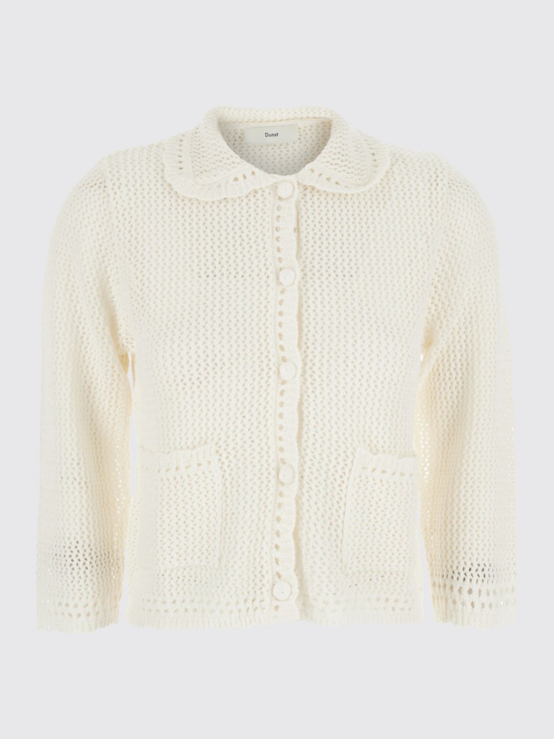 Linen And Cotton Blend Cardigan
