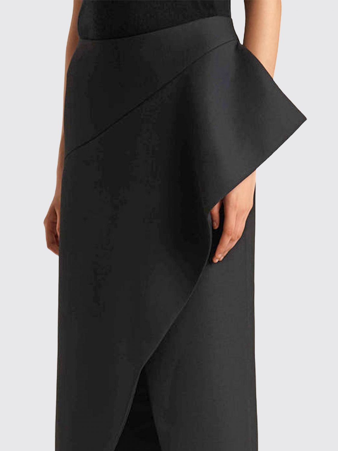 Skirt Woman color Black
