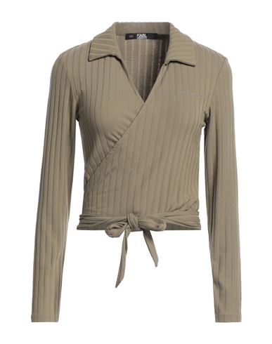 Woman Cardigan Military green