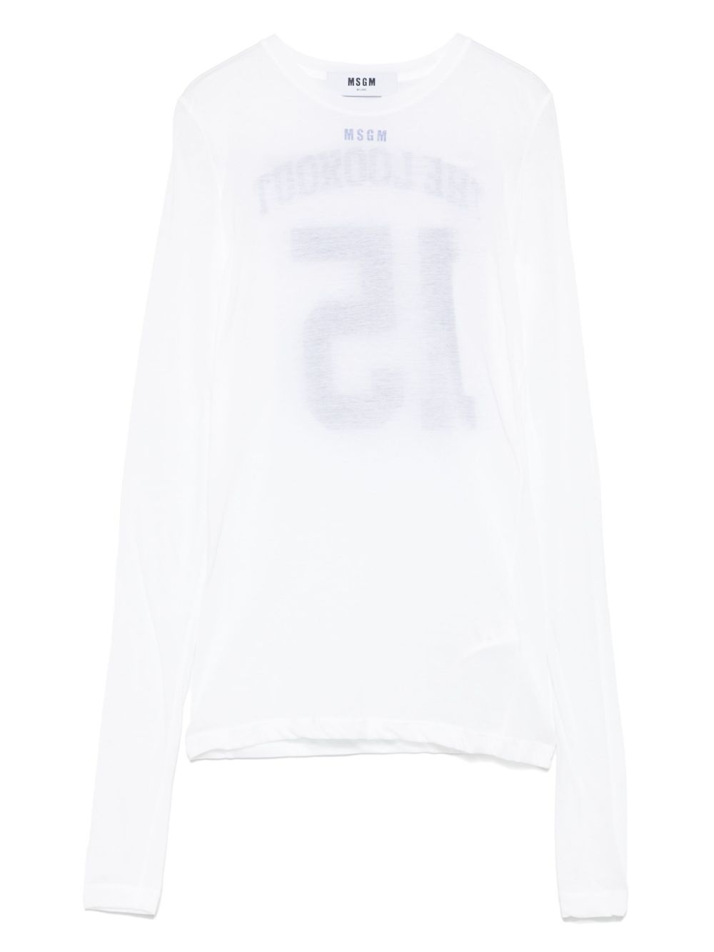 T-Shirt MSGM Woman color White