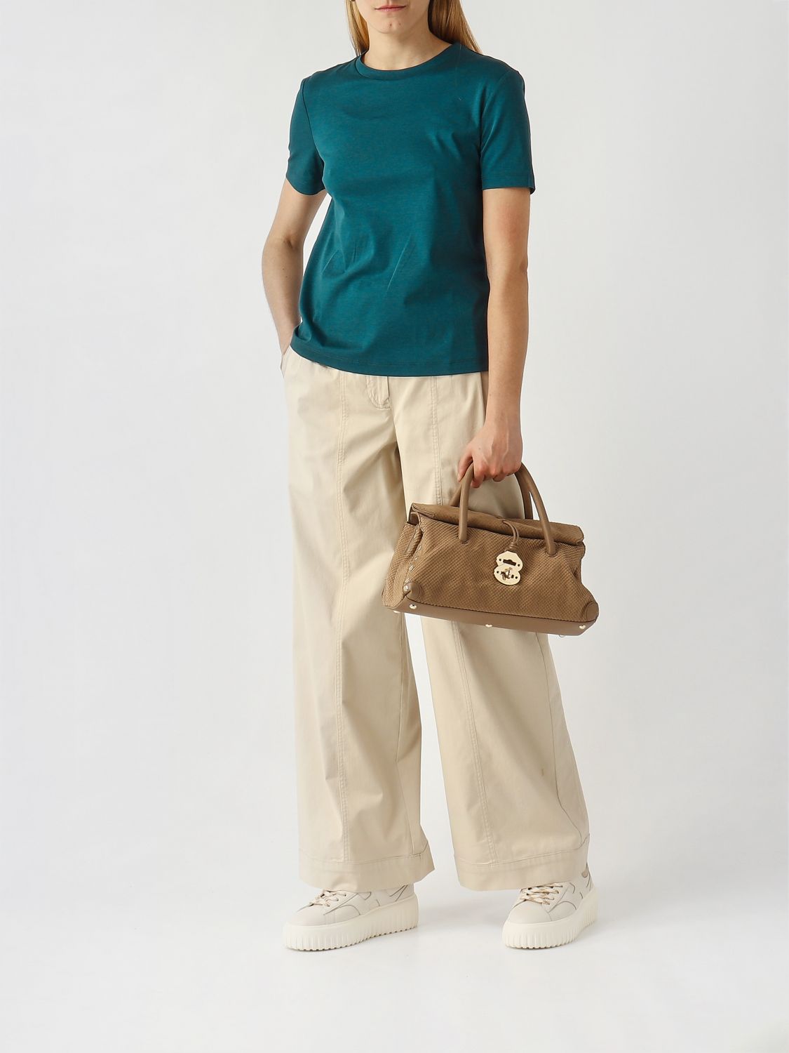 Shirt Woman color Teal