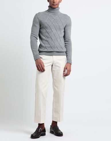 Man Turtleneck Light grey Size M Dralon