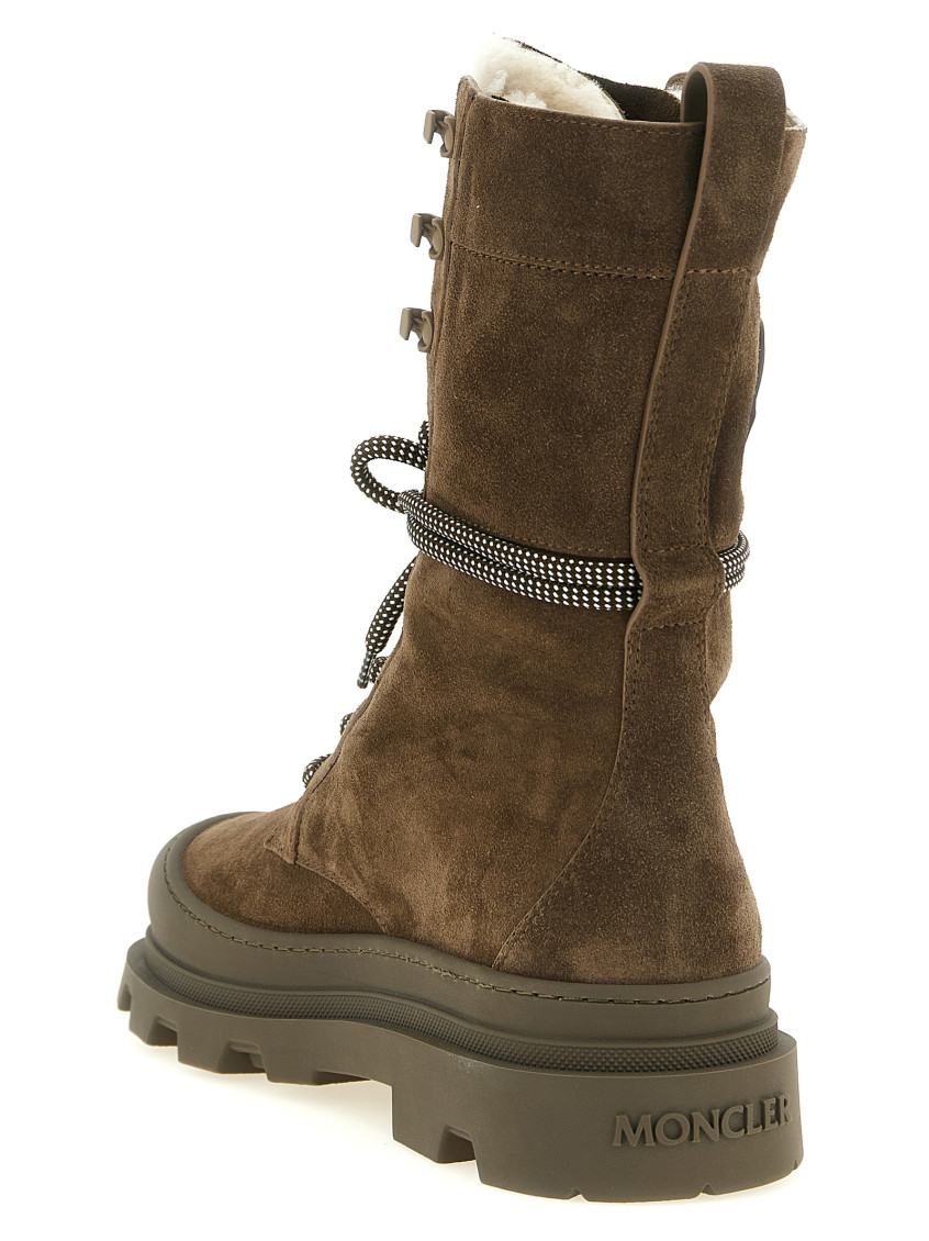 Brown Logo Boots