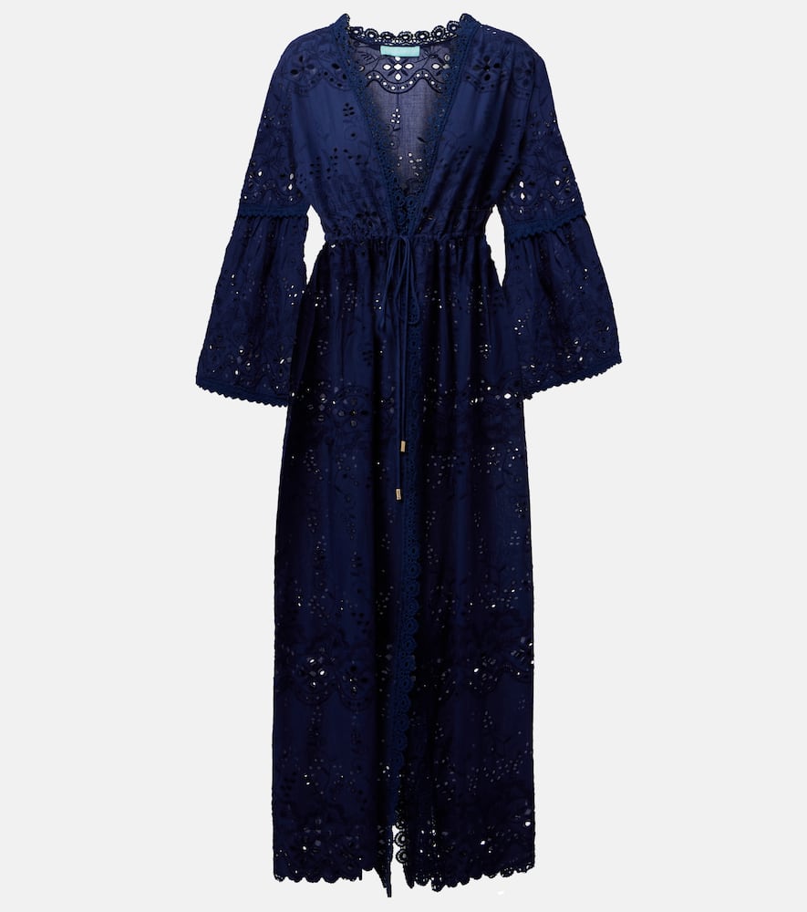 Tallulah broderie anglaise cotton kaftan