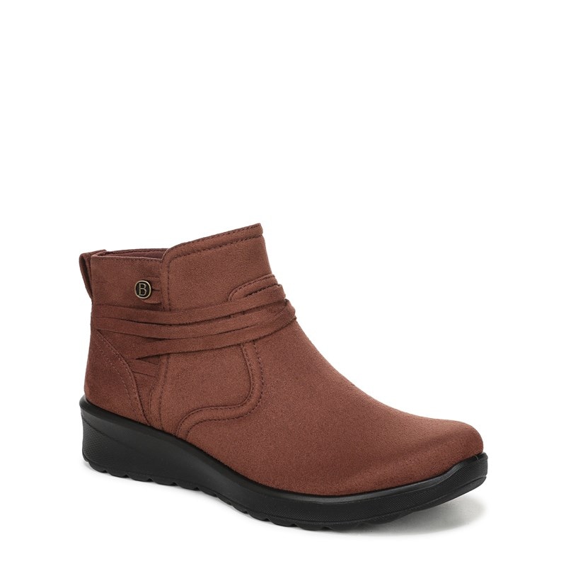 Women's Guest Ankle Booties (Cappuccino Tan Microfiber)