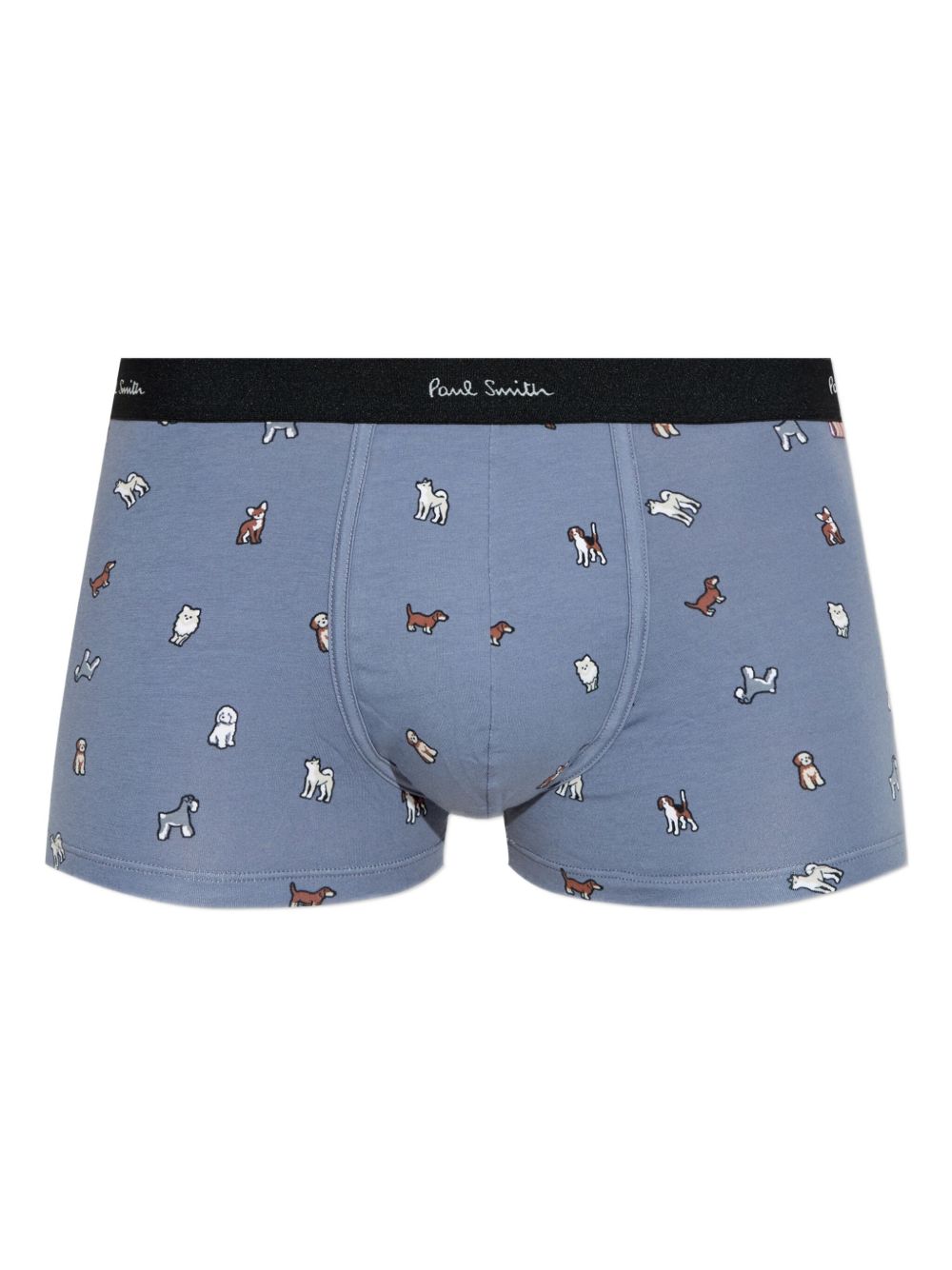 Dog-print boxers - Blue