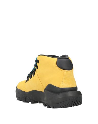 Man Ankle boots Mustard Size 7.5 Leather