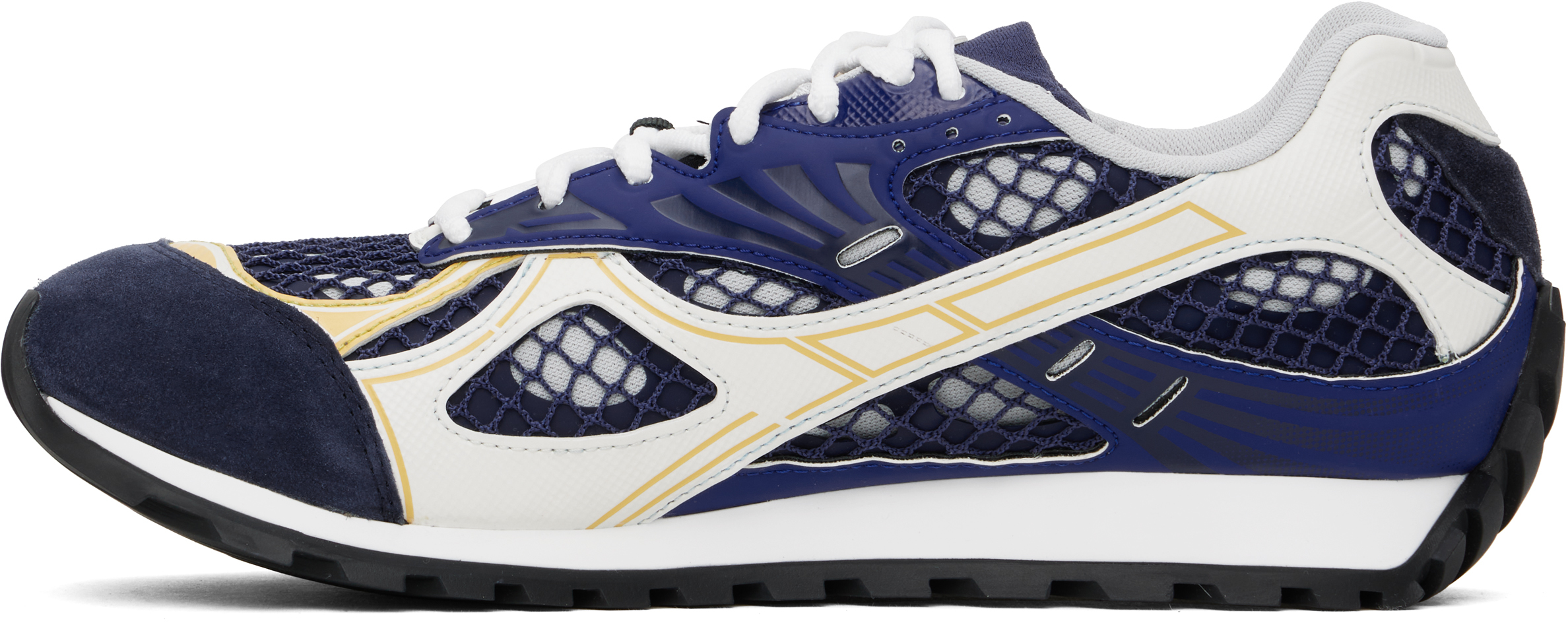 Bottega Veneta Blue & White Orbit Sneakers
