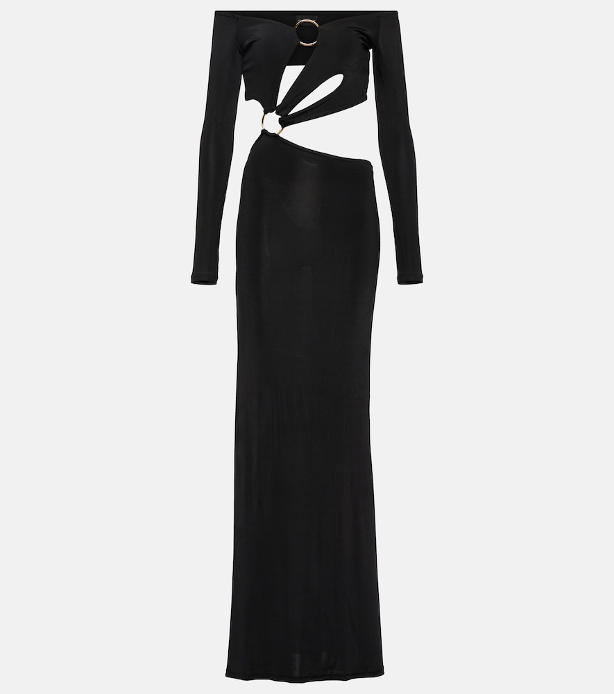 Sex Wax cutout jersey maxi dress