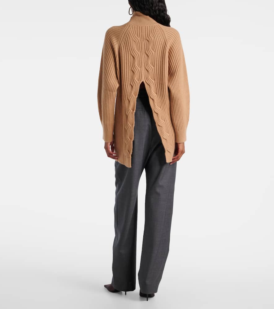Alcazar wool and cashmere turtleneck sweater