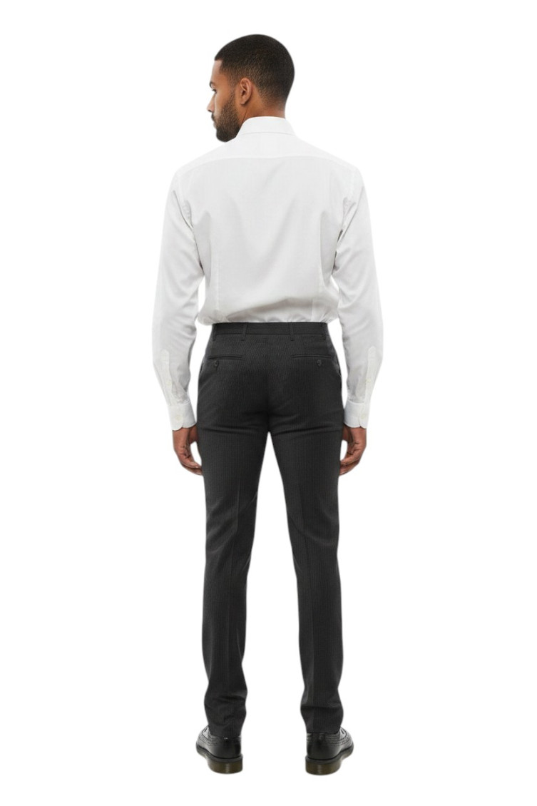 Dark Grey Tailored Trousers