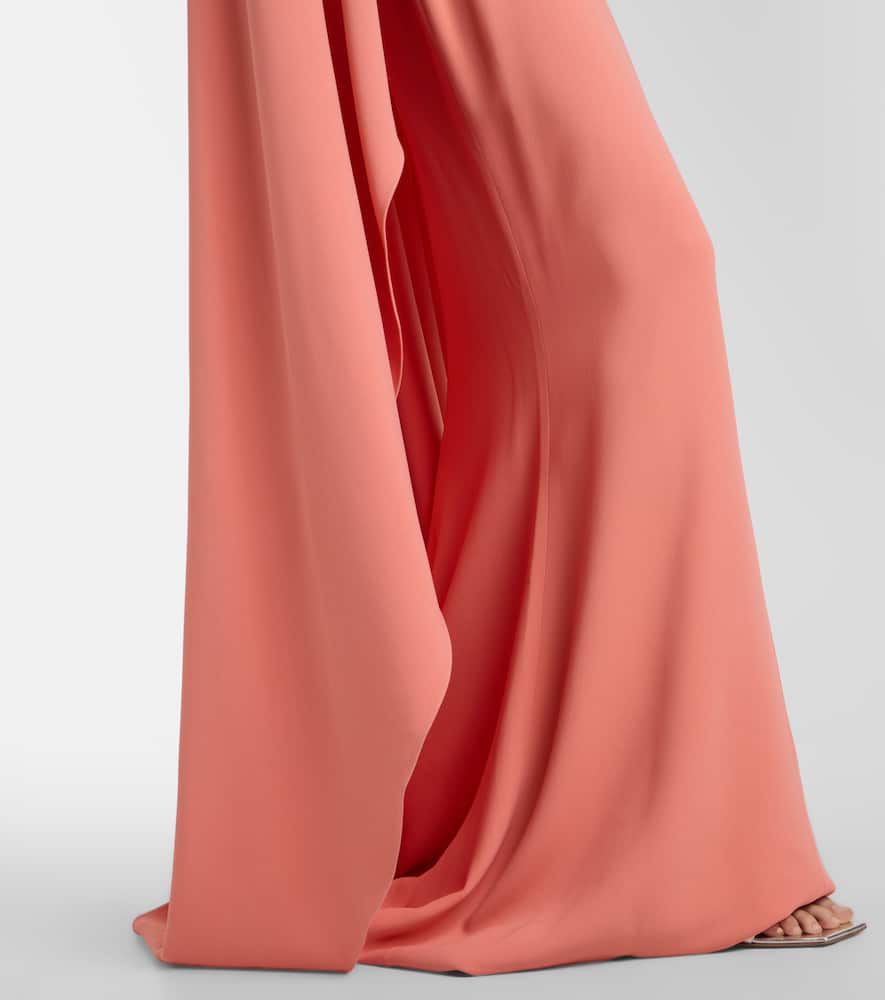Caped gown