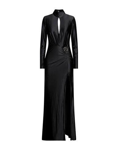 Woman Maxi dress Black Size 8 Polyamide, Elastane