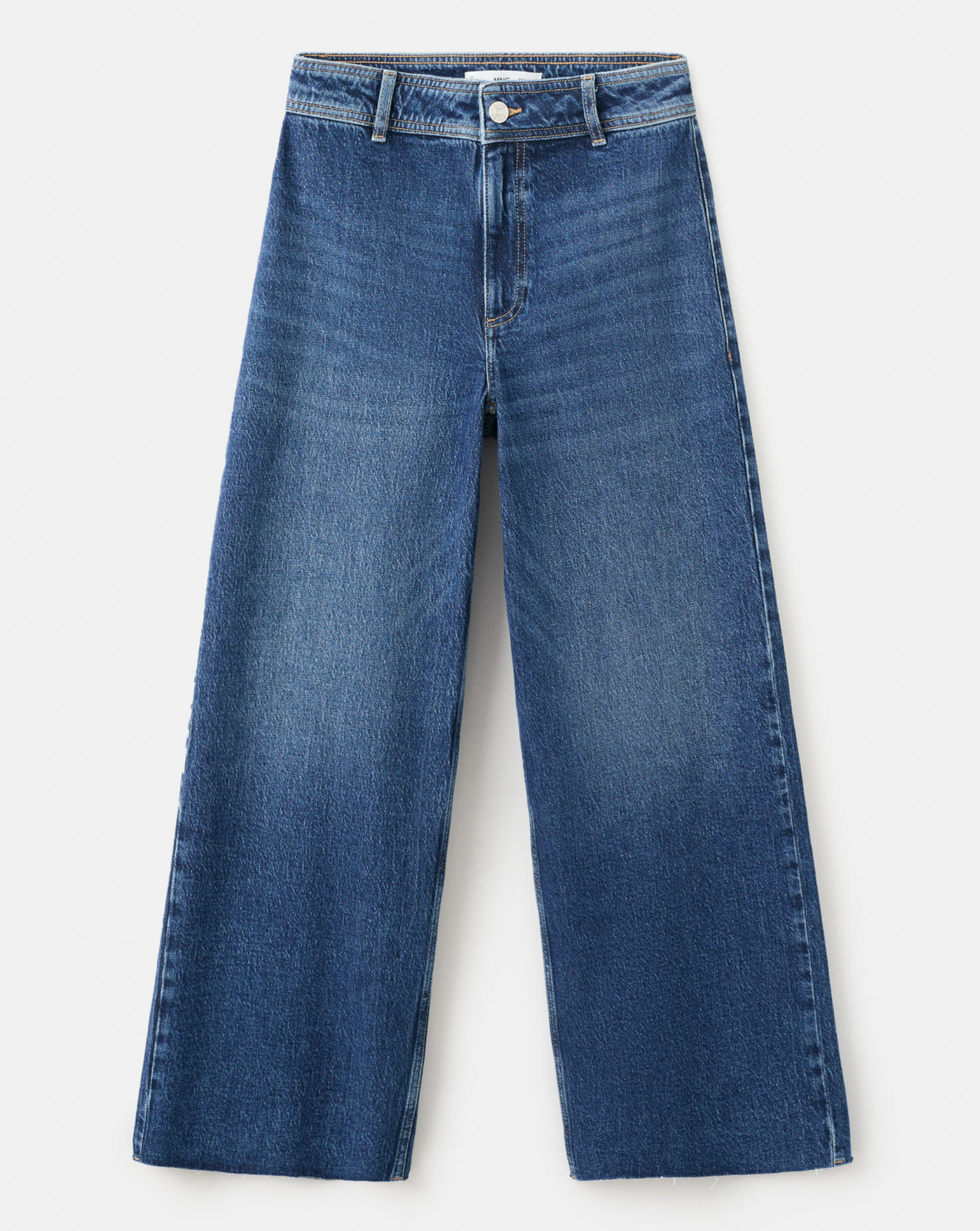 Mango High Waisted Culotte Jean