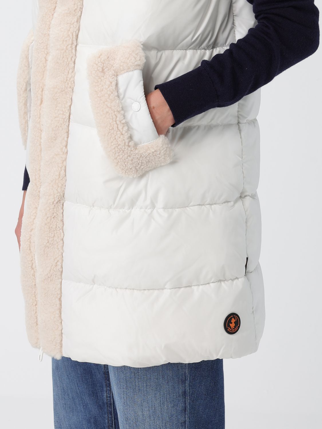 Jacket Woman color Yellow Cream