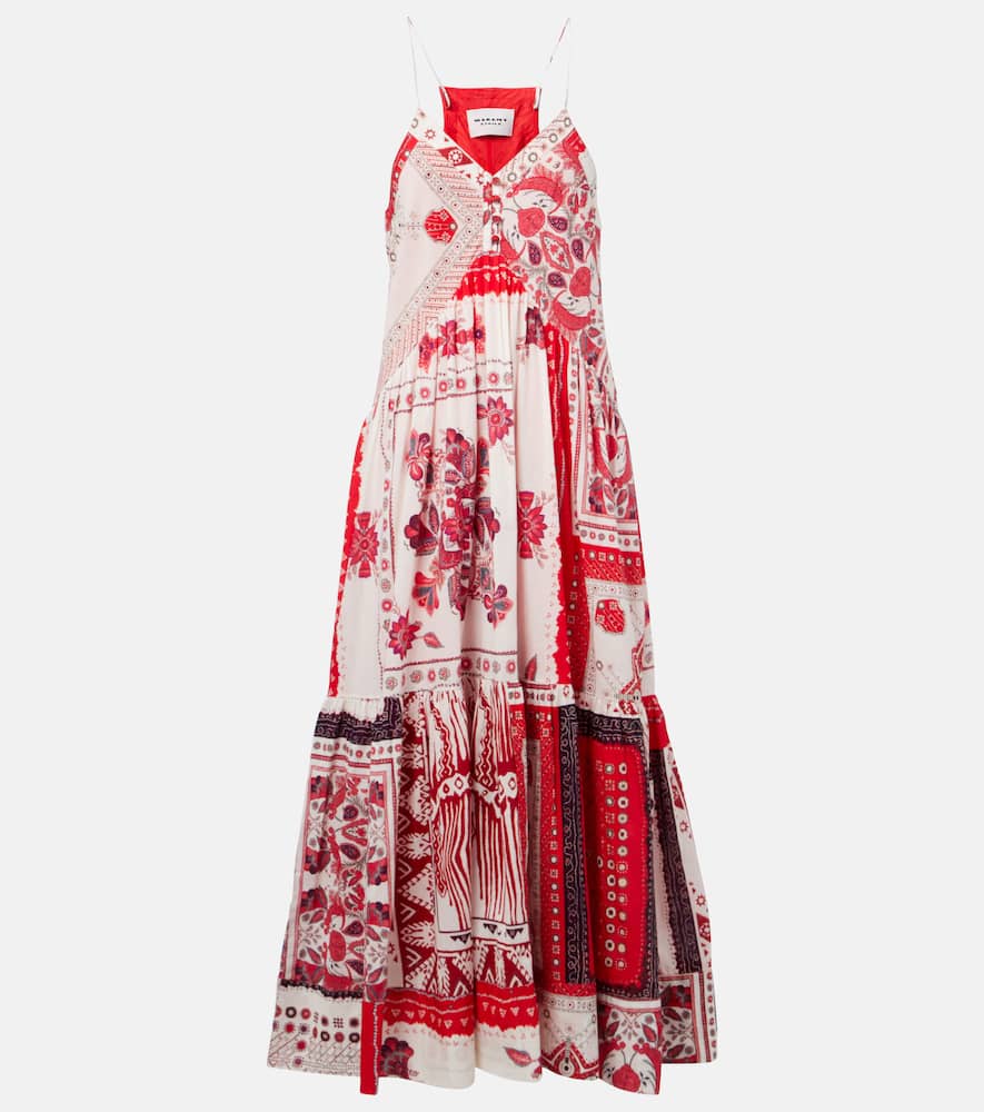 Sabbage printed cotton midi dress