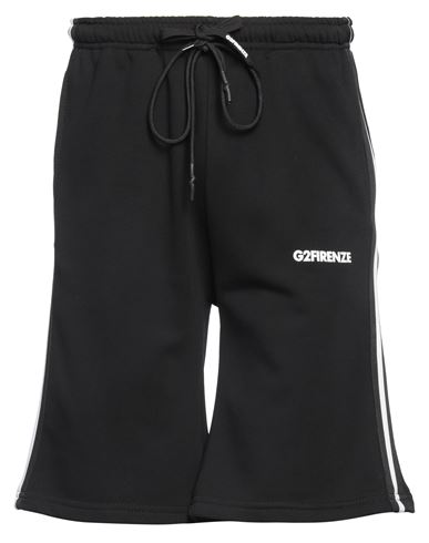 Man Shorts & Bermuda Shorts Black Size S Cotton, Polyester