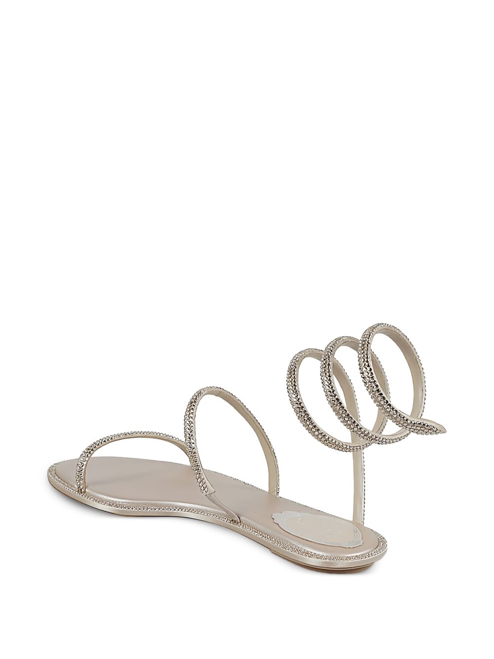 Rene' Caovilla Cleo platte sandalen