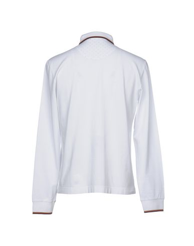 Man Shirt White Size 34 Cotton, Silk