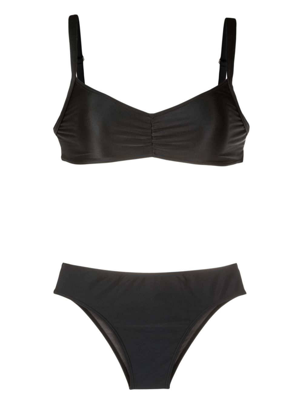Liane mid-rise bikini - Black