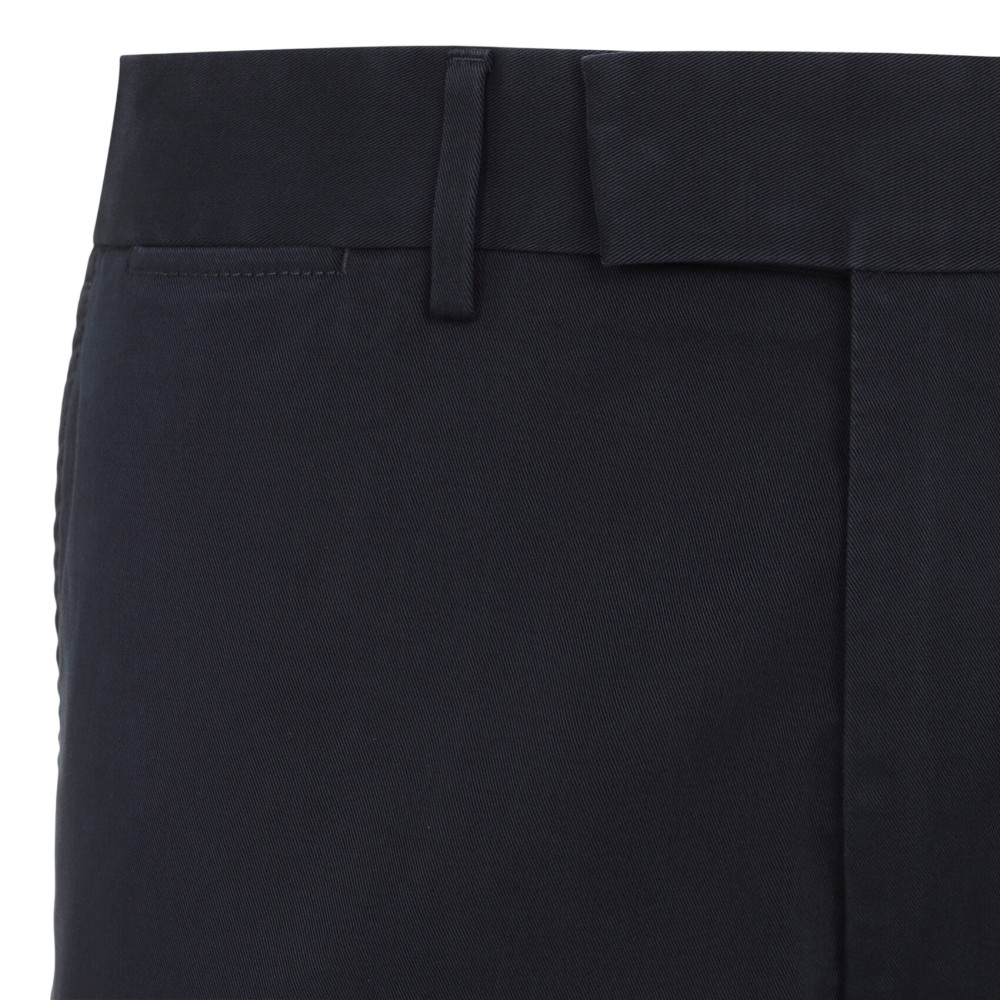 Navy Blue Slim Pants