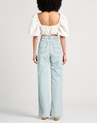 Woman Jeans Blue Size 0 Cotton