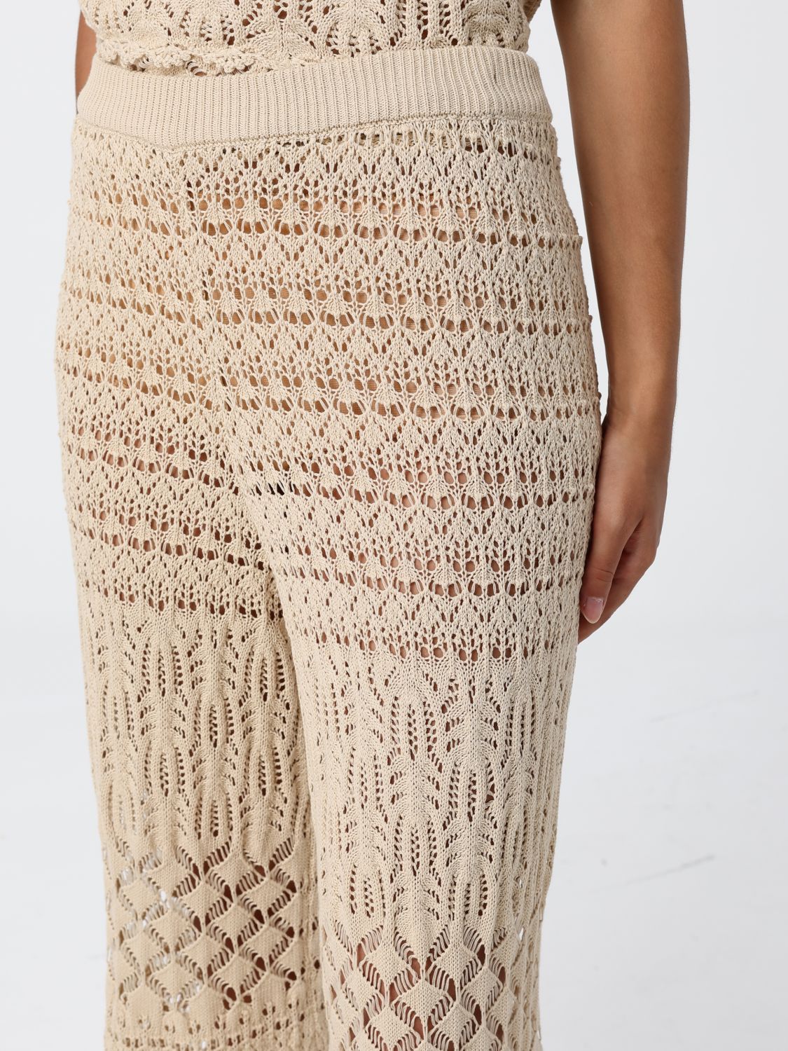 Pants Woman color White