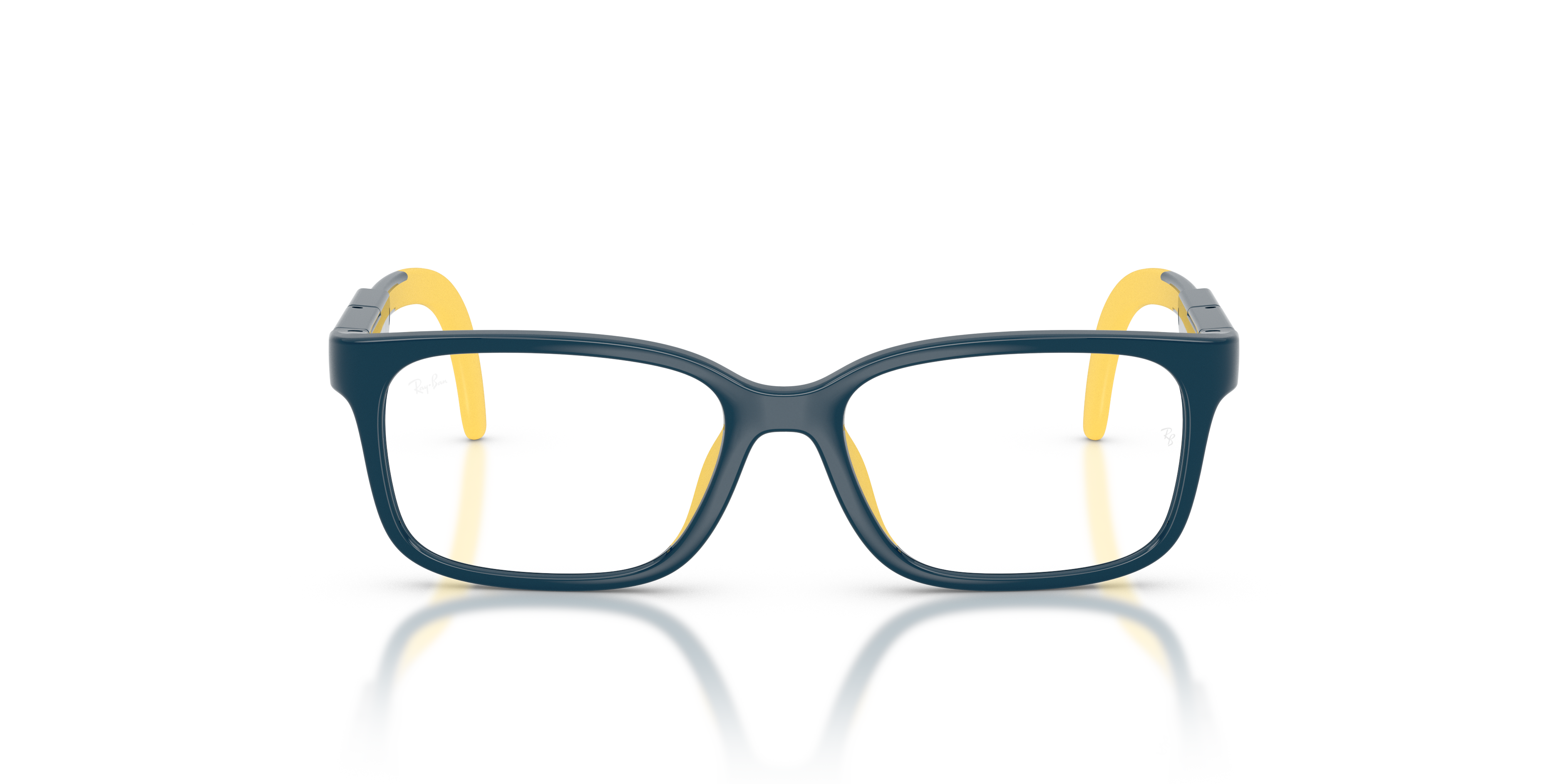 Ray - Ban Bambino Ray - Ban RYA1980 7530 Montature da vista bambino Iniettato Blu Trasparente Pantos Normale