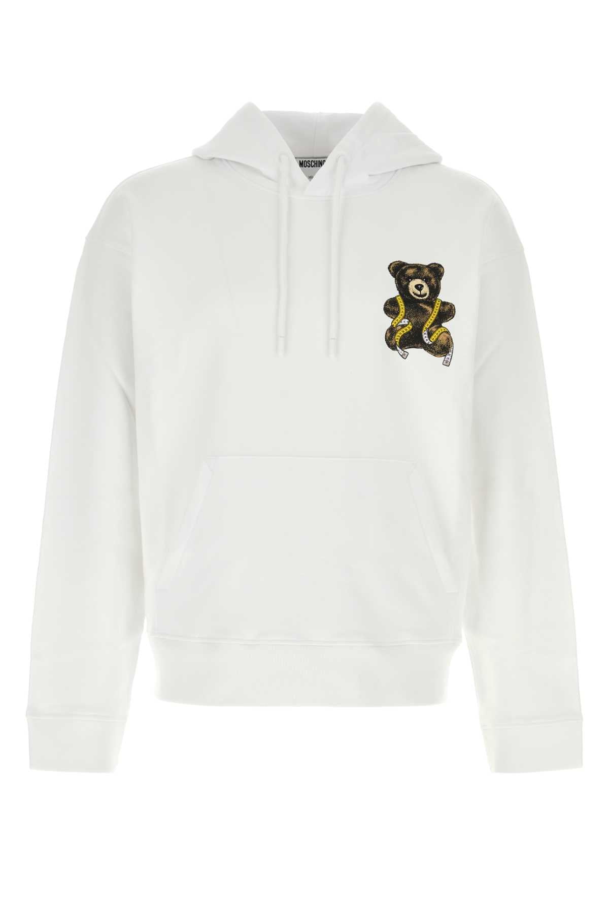 Logo-Embroidered Sweatshirt — White