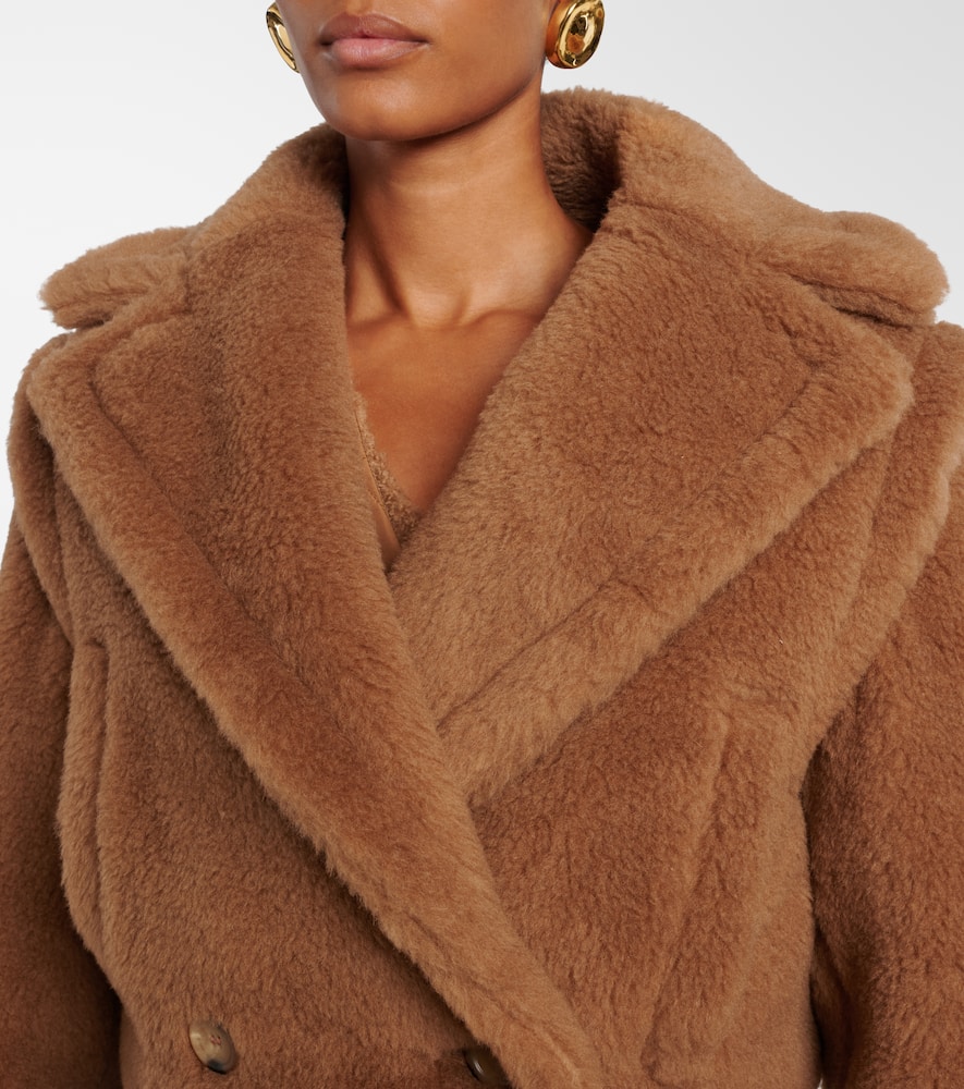 Santos cropped camel hair and silk jacket