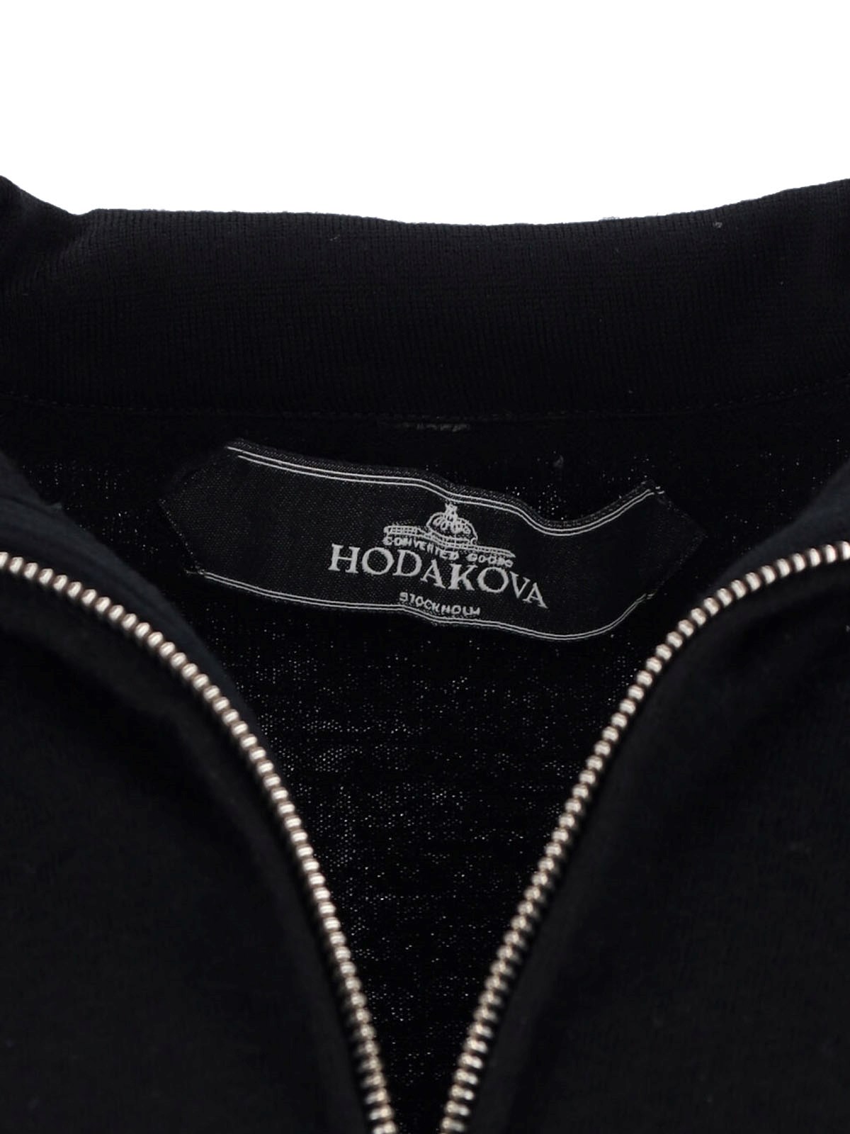 High Neck Zip Sweater