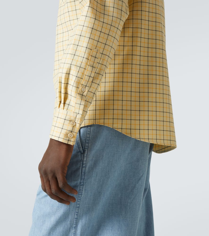 Checked cotton shirt