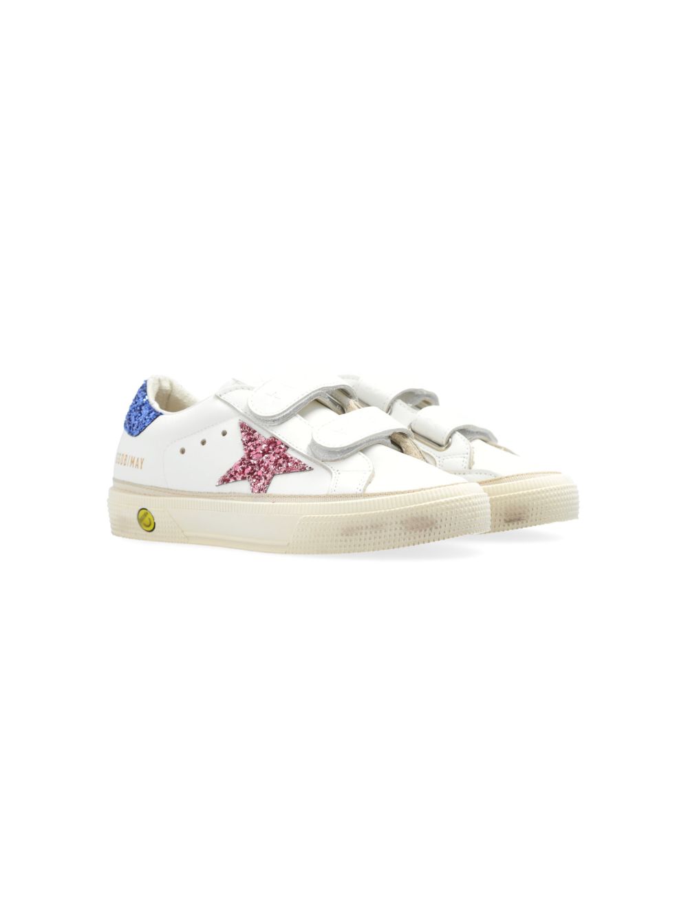 Old School leather sneakers - White