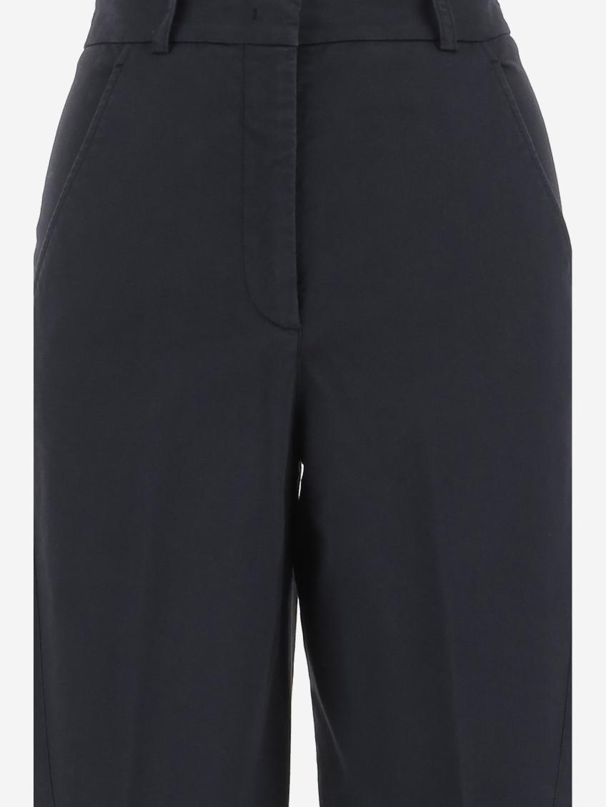 Stretch Cotton Pants