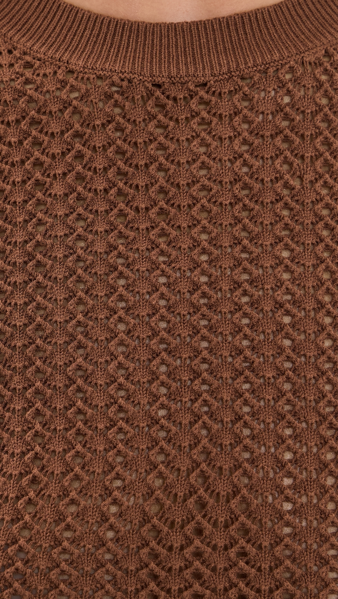 The Crochet Baby Tee Chocolate