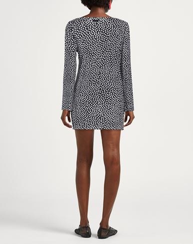 Woman Mini dress Black Size M Polyamide, Elastane