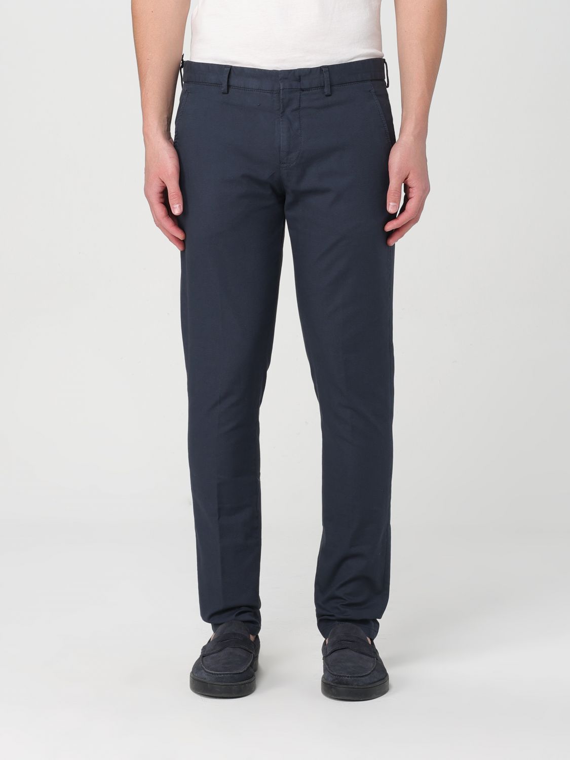 Pants Men color Blue